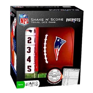 NFL patriots shake n score dice game NIB